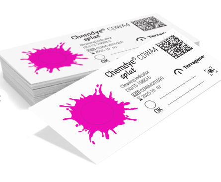 chemdye splat röd indikator